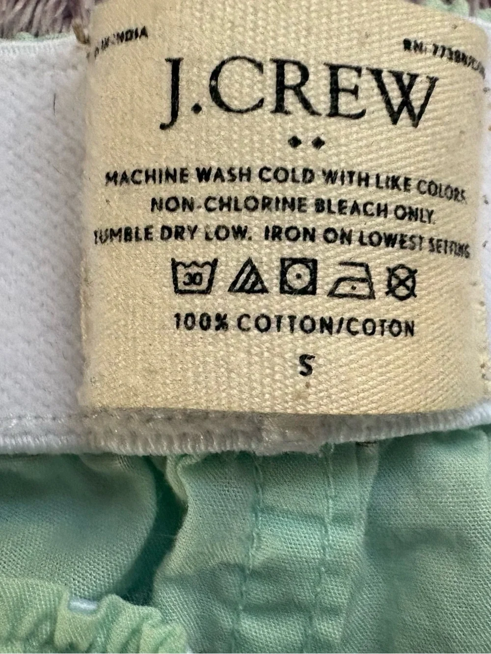 J. Crew Men’s Light Green Boxer Shorts with Squirrel eating ice cream 🍦